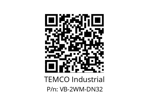   TEMCO Industrial VB-2WM-DN32