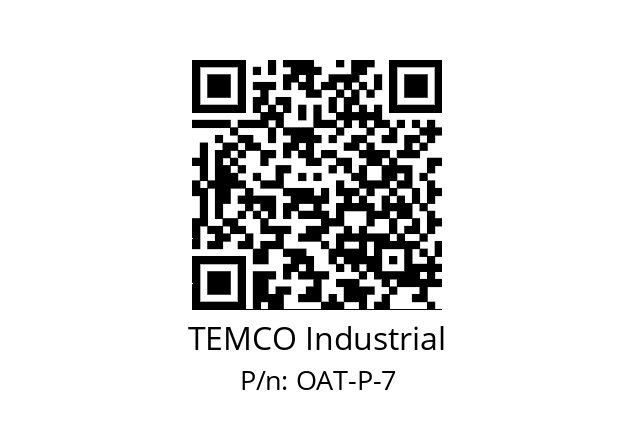   TEMCO Industrial OAT-P-7