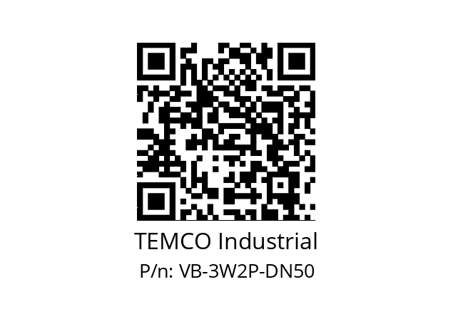   TEMCO Industrial VB-3W2P-DN50