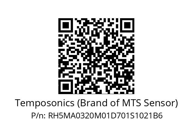   Temposonics (Brand of MTS Sensor) RH5MA0320M01D701S1021B6