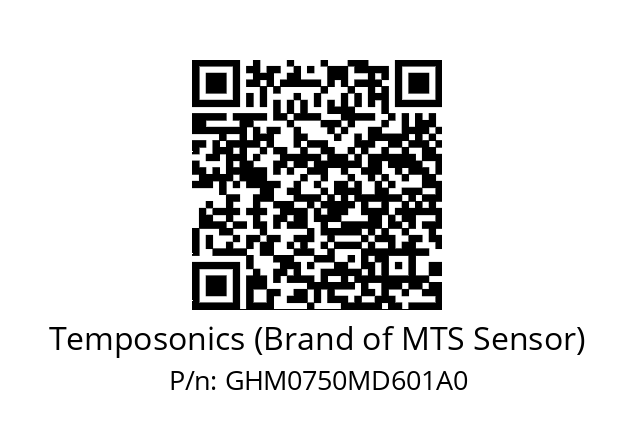   Temposonics (Brand of MTS Sensor) GHM0750MD601A0