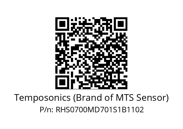   Temposonics (Brand of MTS Sensor) RHS0700MD701S1B1102