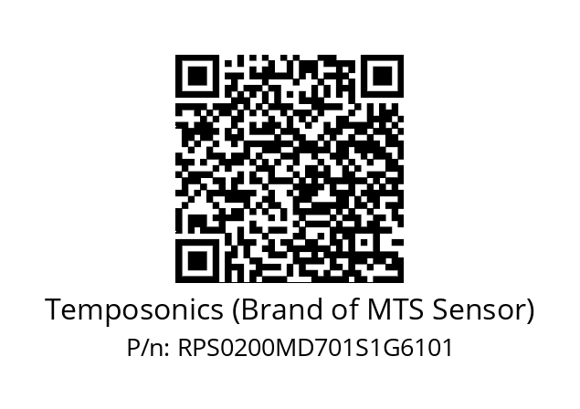   Temposonics (Brand of MTS Sensor) RPS0200MD701S1G6101