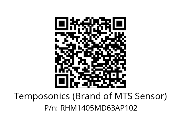 Wegsensor  Temposonics (Brand of MTS Sensor) RHM1405MD63AP102