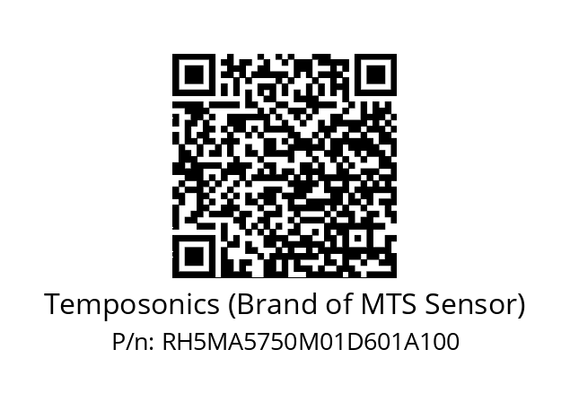   Temposonics (Brand of MTS Sensor) RH5MA5750M01D601A100