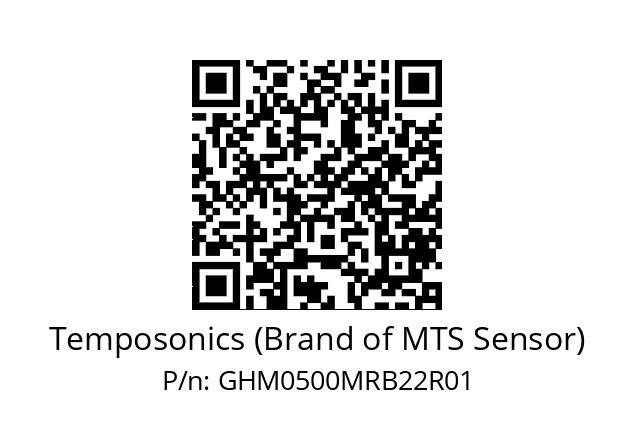   Temposonics (Brand of MTS Sensor) GHM0500MRB22R01