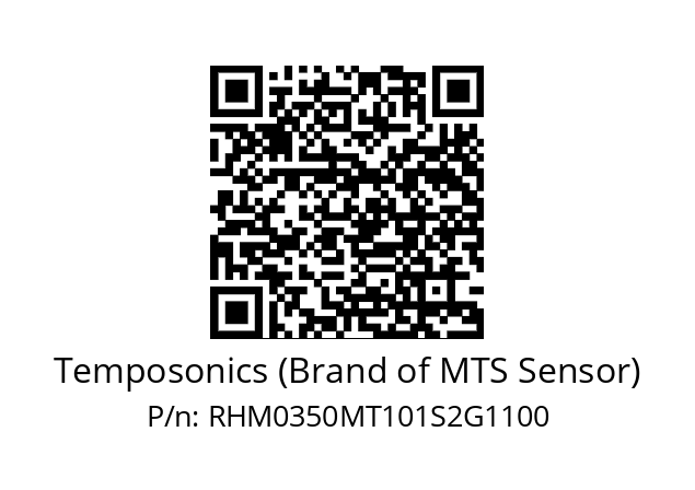   Temposonics (Brand of MTS Sensor) RHM0350MT101S2G1100