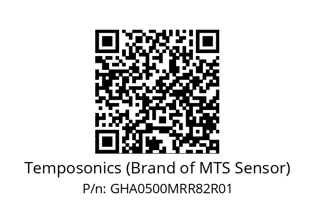   Temposonics (Brand of MTS Sensor) GHA0500MRR82R01