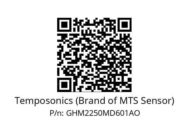   Temposonics (Brand of MTS Sensor) GHM2250MD601AO