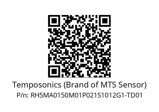   Temposonics (Brand of MTS Sensor) RH5MA0150M01P021S1012G1-TD01