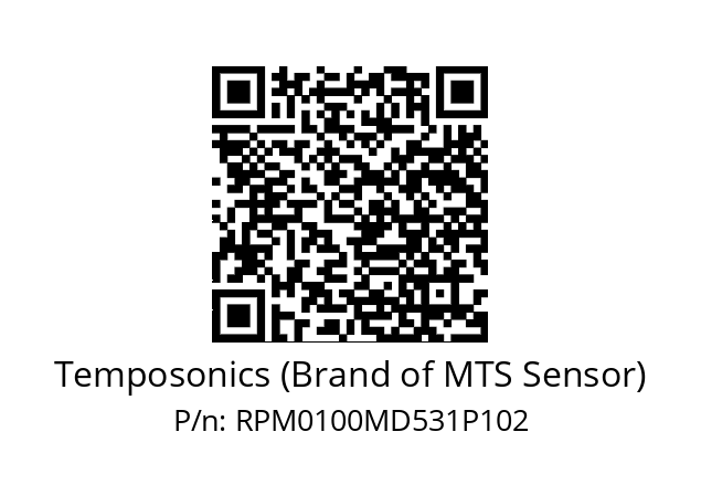   Temposonics (Brand of MTS Sensor) RPM0100MD531P102