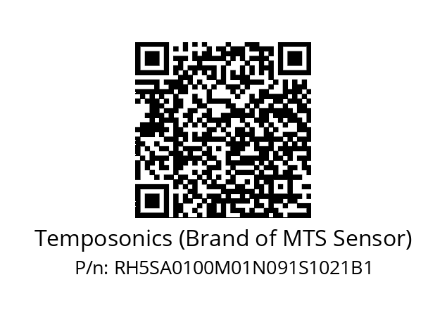   Temposonics (Brand of MTS Sensor) RH5SA0100M01N091S1021B1