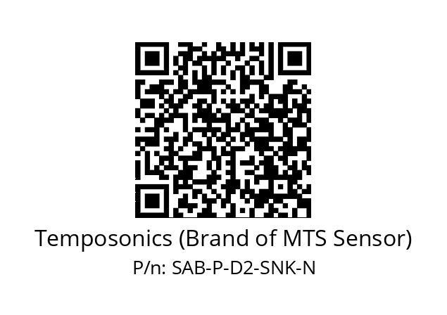   Temposonics (Brand of MTS Sensor) SAB-P-D2-SNK-N