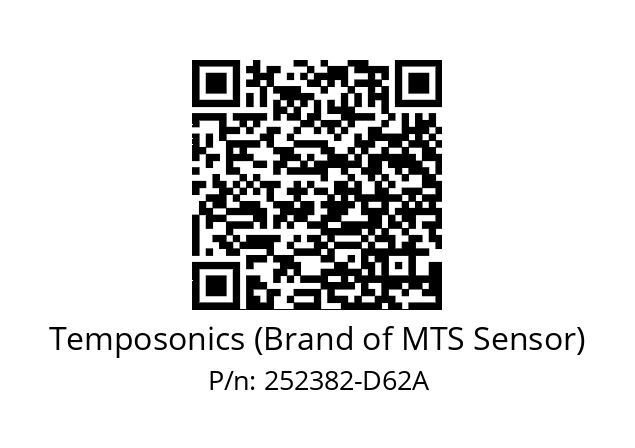   Temposonics (Brand of MTS Sensor) 252382-D62A