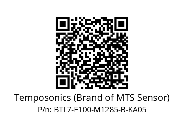   Temposonics (Brand of MTS Sensor) BTL7-E100-M1285-B-KA05