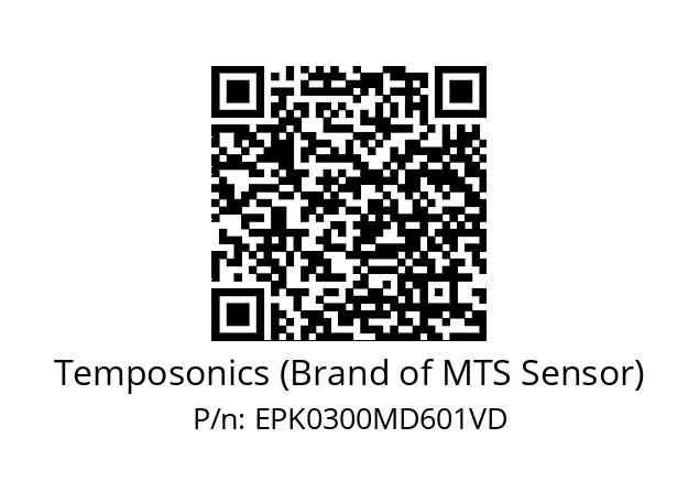   Temposonics (Brand of MTS Sensor) EPK0300MD601VD