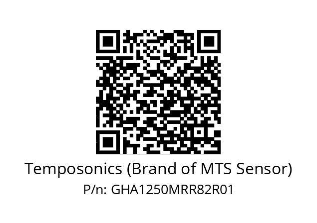   Temposonics (Brand of MTS Sensor) GHA1250MRR82R01