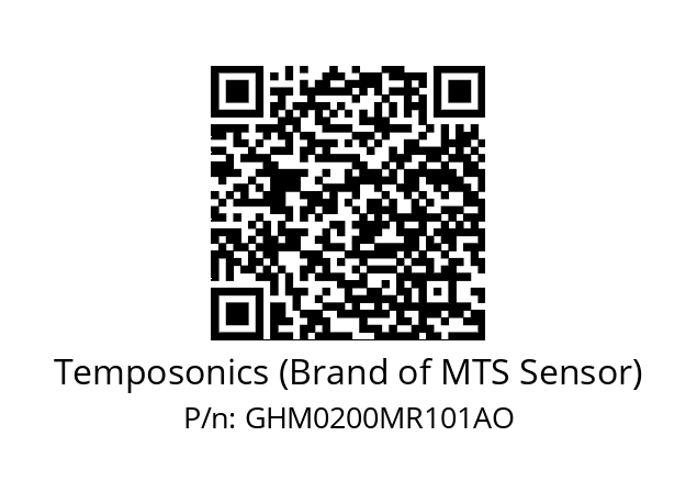   Temposonics (Brand of MTS Sensor) GHM0200MR101AO