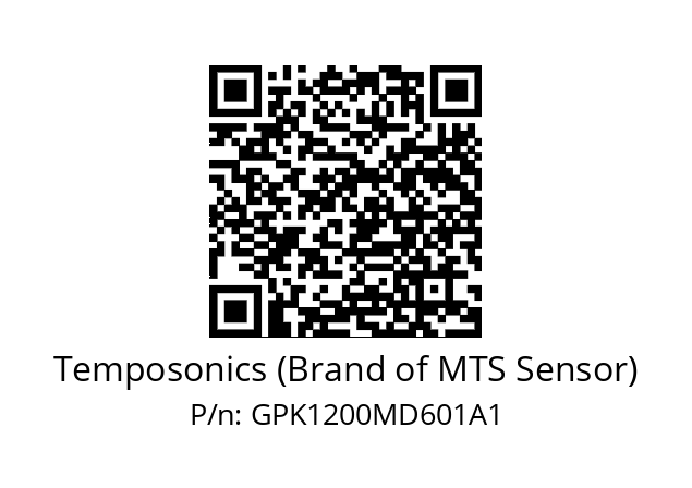   Temposonics (Brand of MTS Sensor) GPK1200MD601A1