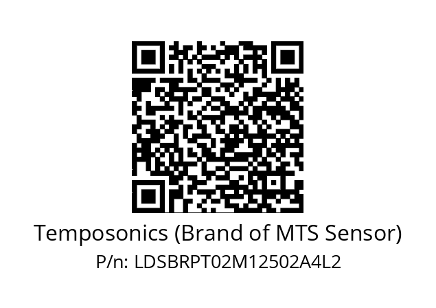   Temposonics (Brand of MTS Sensor) LDSBRPT02M12502A4L2