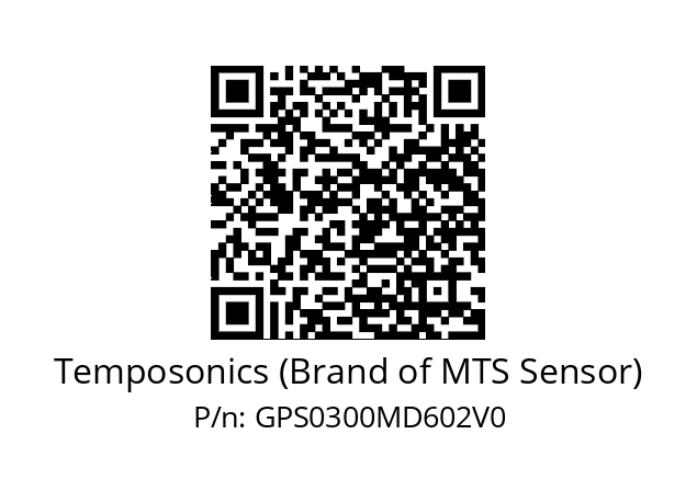   Temposonics (Brand of MTS Sensor) GPS0300MD602V0