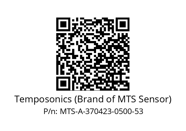   Temposonics (Brand of MTS Sensor) MTS-A-370423-0500-53