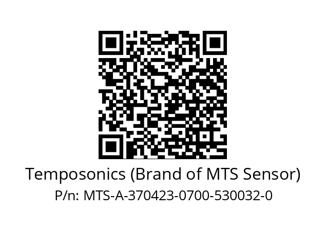   Temposonics (Brand of MTS Sensor) MTS-A-370423-0700-530032-0