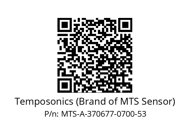   Temposonics (Brand of MTS Sensor) MTS-A-370677-0700-53