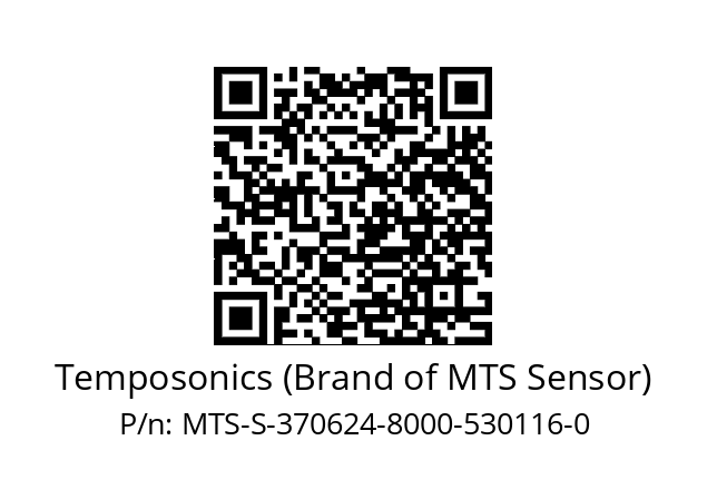   Temposonics (Brand of MTS Sensor) MTS-S-370624-8000-530116-0