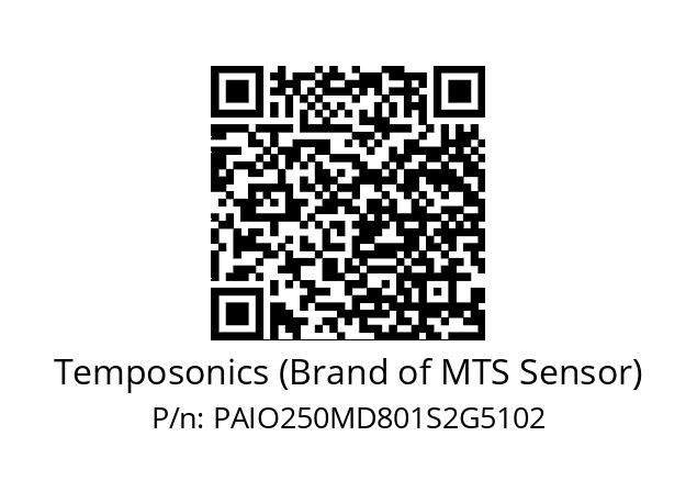   Temposonics (Brand of MTS Sensor) PAIO250MD801S2G5102