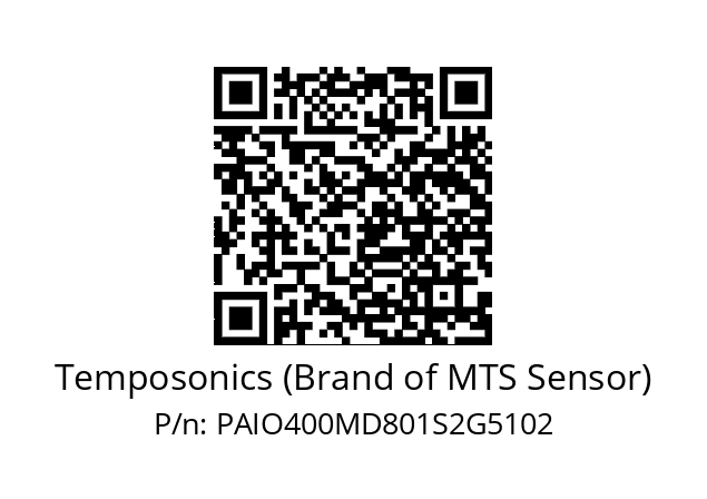   Temposonics (Brand of MTS Sensor) PAIO400MD801S2G5102