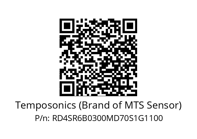   Temposonics (Brand of MTS Sensor) RD4SR6B0300MD70S1G1100