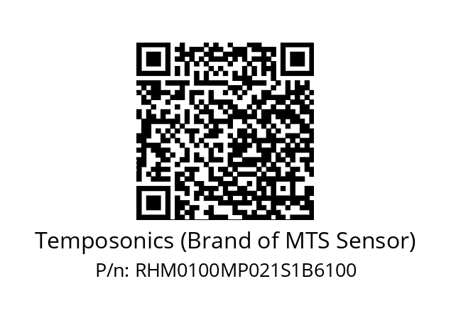   Temposonics (Brand of MTS Sensor) RHM0100MP021S1B6100