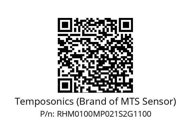   Temposonics (Brand of MTS Sensor) RHM0100MP021S2G1100