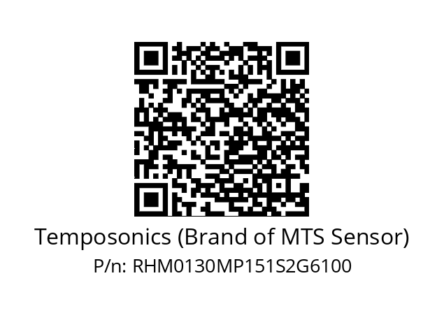   Temposonics (Brand of MTS Sensor) RHM0130MP151S2G6100