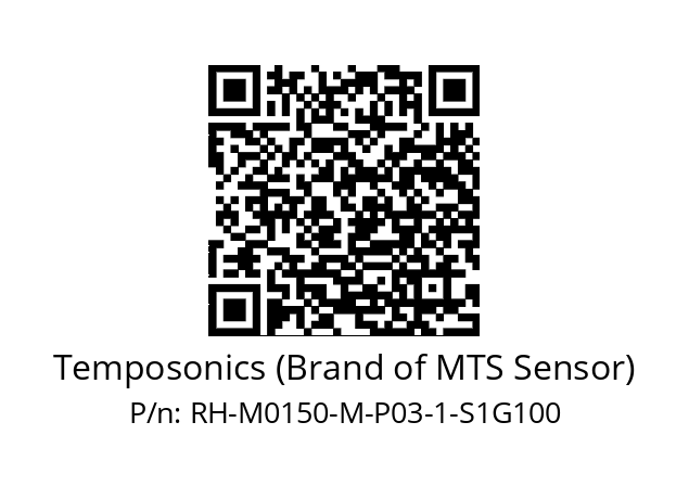   Temposonics (Brand of MTS Sensor) RH-M0150-M-P03-1-S1G100