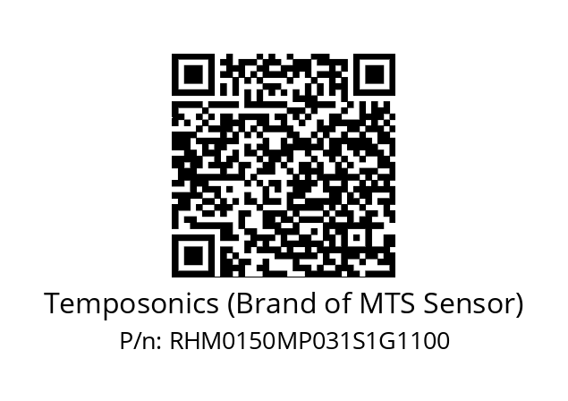   Temposonics (Brand of MTS Sensor) RHM0150MP031S1G1100