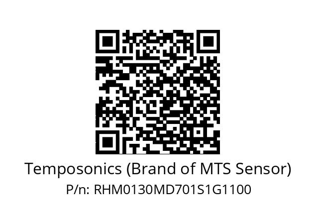   Temposonics (Brand of MTS Sensor) RHM0130MD701S1G1100