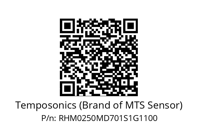   Temposonics (Brand of MTS Sensor) RHM0250MD701S1G1100