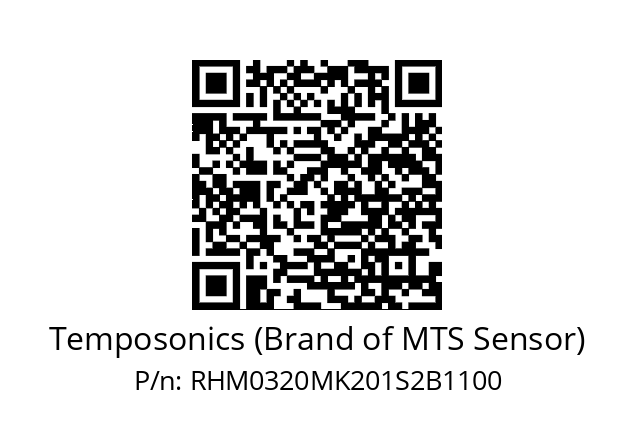   Temposonics (Brand of MTS Sensor) RHM0320MK201S2B1100