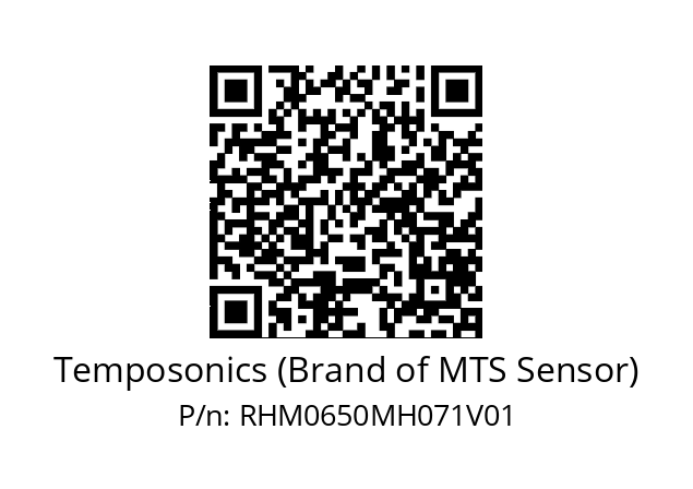   Temposonics (Brand of MTS Sensor) RHM0650MH071V01