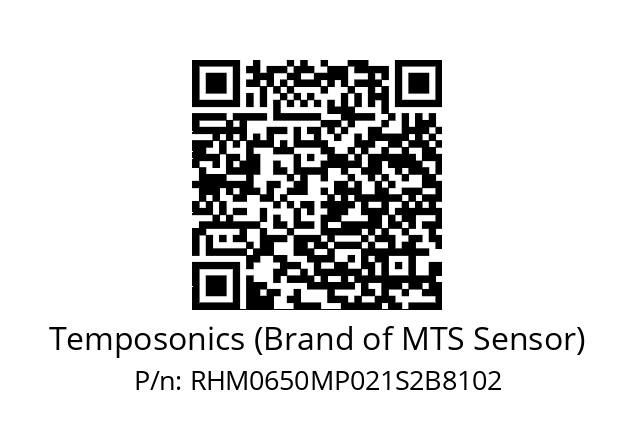   Temposonics (Brand of MTS Sensor) RHM0650MP021S2B8102