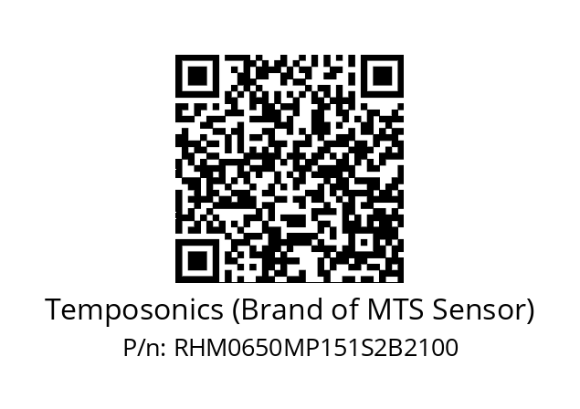   Temposonics (Brand of MTS Sensor) RHM0650MP151S2B2100