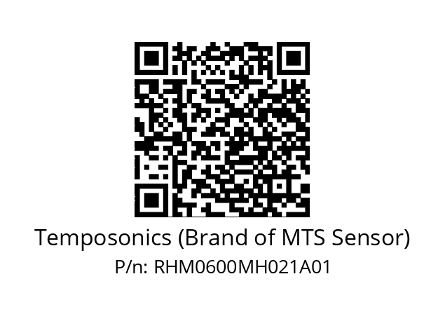   Temposonics (Brand of MTS Sensor) RHM0600MH021A01