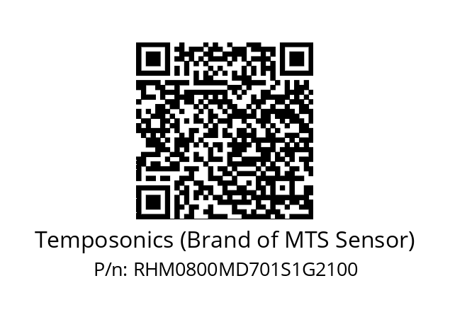   Temposonics (Brand of MTS Sensor) RHM0800MD701S1G2100