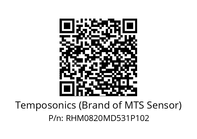   Temposonics (Brand of MTS Sensor) RHM0820MD531P102