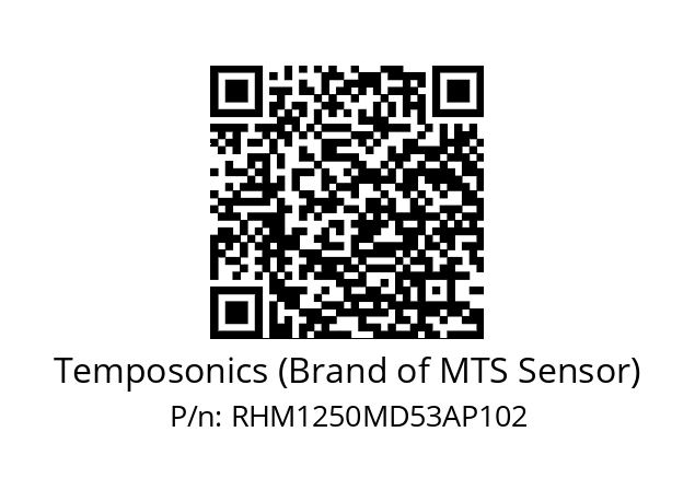   Temposonics (Brand of MTS Sensor) RHM1250MD53AP102