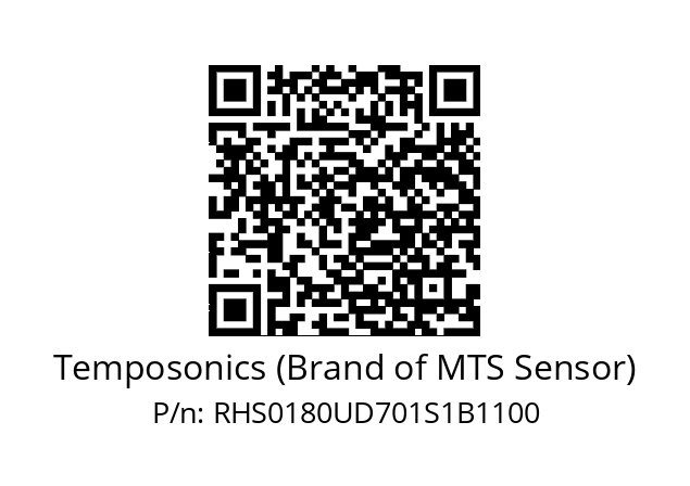   Temposonics (Brand of MTS Sensor) RHS0180UD701S1B1100