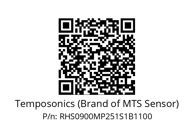   Temposonics (Brand of MTS Sensor) RHS0900MP251S1B1100