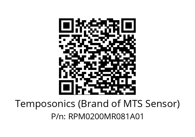   Temposonics (Brand of MTS Sensor) RPM0200MR081A01